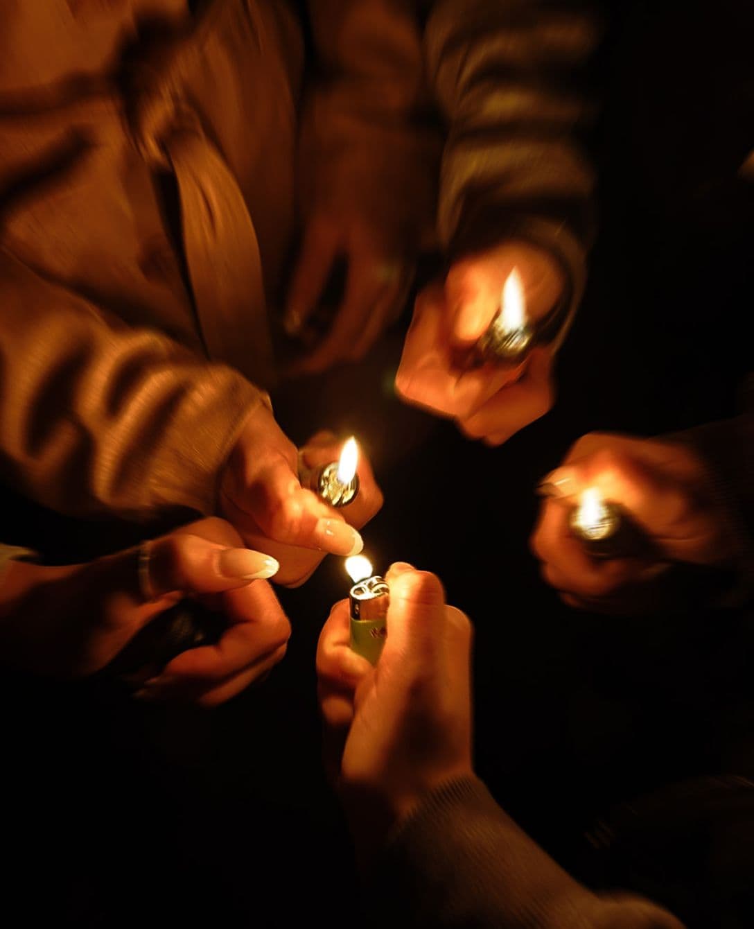 three flames, one story, retold worse each time.